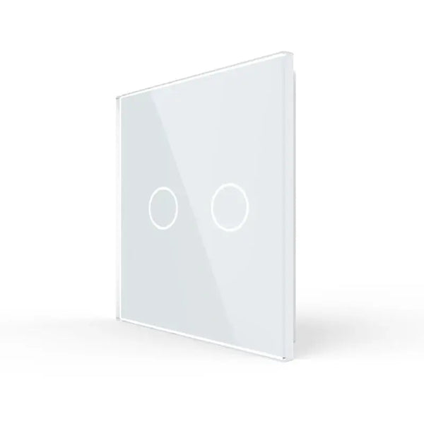 Livolo | Wit | 2 | Glasplaat | Touchschakelaar Livolo Nederland B.V.