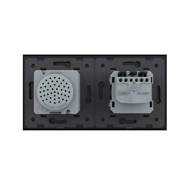 Livolo | Zwart | SR+SR | Wandcontactdoos | Bluetooth speaker Livolo Nederland B.V.