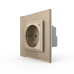 Livolo | Goud | SR | Wandcontactdoos | Smart Home Livolo Nederland B.V.