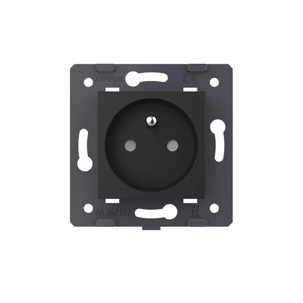 Livolo | Zwart | SR | Module | FR wandcontactdoos Livolo Nederland B.V.