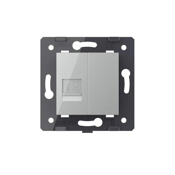 Livolo | Grijs | SR | Netwerk Cat.6 | Blindplaat Livolo Nederland B.V.