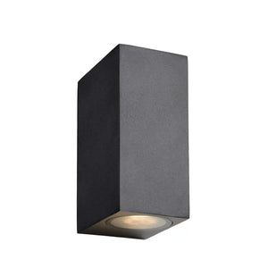 Wandlamp | Zwart | GU10 armatuur | Onder en Boven | IP54 Livolo Nederland B.V.