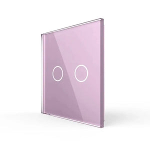 Livolo | Roze | 2 | Glasplaat | Touchschakelaar Livolo Nederland B.V.