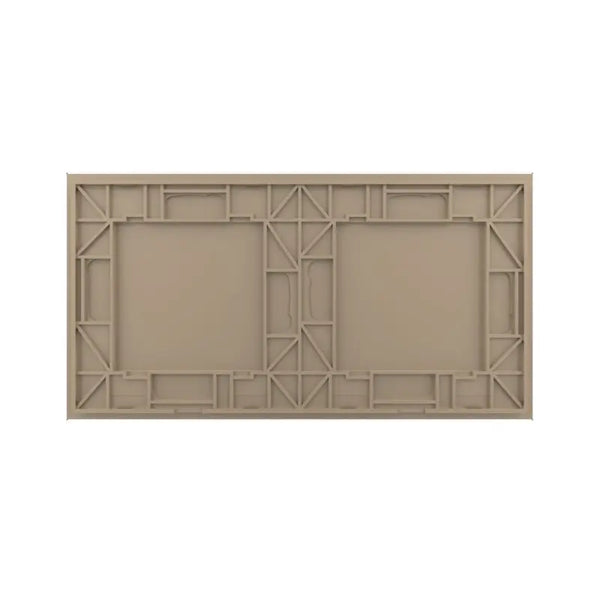 Livolo | Goud | 0+0 | Glasplaat | Blindplaat Livolo Nederland B.V.