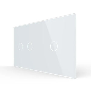 Livolo | Wit | 2+1 | Glasplaat | Touchschakelaar Livolo Nederland B.V.