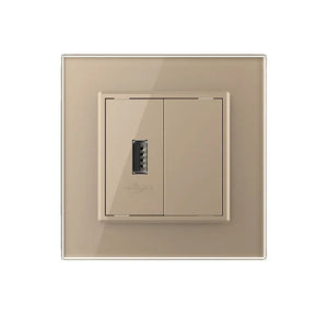 Livolo | Goud | SR | Enkelvoudige USB oplader Livolo Nederland B.V.