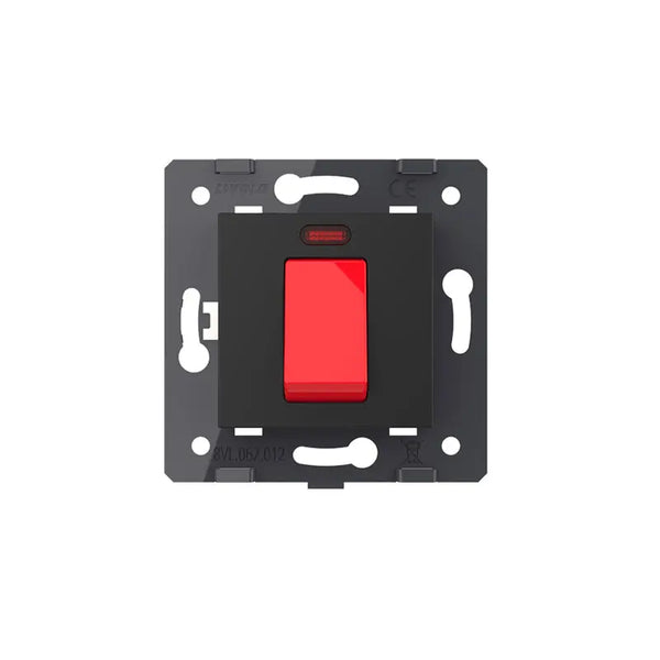 Livolo | Zwart | 1 | Module | Aan/Uit | Dubbelpolige schakelaar | 16A Livolo Nederland B.V.