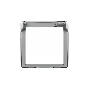 Livolo | Grijs | SR | Spatwaterdicht IP44 | Klapdeksel Livolo Nederland B.V.