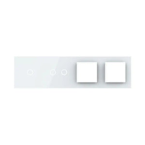 Livolo | Wit | 1+2+SR+SR | Glasplaat | Combinatie Livolo Nederland B.V.