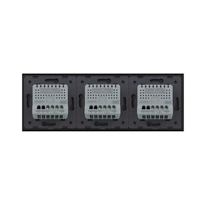 Livolo | Noir | SR+SR+SR | Gradateur à glissière | Inverseur | Smart Home Livolo Nederland B.V.