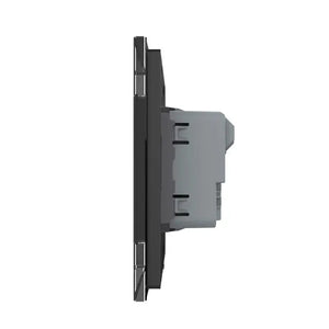 Livolo | Zwart | SR | Wandcontactdoos | Zonder randaarde Livolo Nederland B.V.