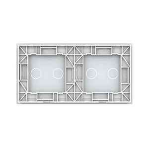Livolo | Wit | 2+2 | Glasplaat | Touchschakelaar Livolo Nederland B.V.