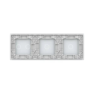 Livolo | Wit | 1+1+2 | Glasplaat | Touchschakelaar Livolo Nederland B.V.