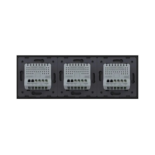 Livolo | Zwart | 1+1+1 | Dimmer | Wisselschakelaar Livolo Nederland B.V.