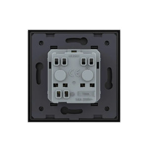 Livolo | Zwart | SR | Wandcontactdoos | France Livolo Nederland B.V.