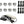Complete Veranda Set | Deluxe 3 | Veranda verlichting 12V | Plug and Play | 8 Inbouwspots | Verstelbaar | Dimbaar Livolo Nederland