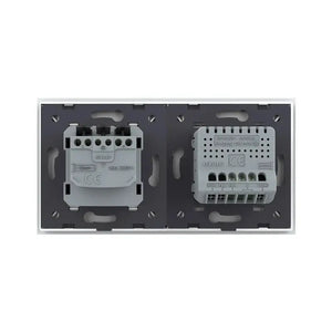 Livolo | Wit | 1+SR | Aan/Uit | Schakelaar | Wandcontactdoos | Chrome frame Livolo Nederland B.V.
