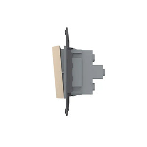 Livolo | Goud | 2 | Module | Puls | Wipschakelaar   