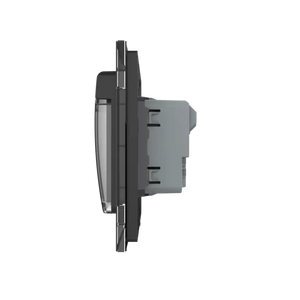 Livolo | Zwart | SR | Wandcontactdoos | Zonder randaarde | IP44 Livolo Nederland B.V.