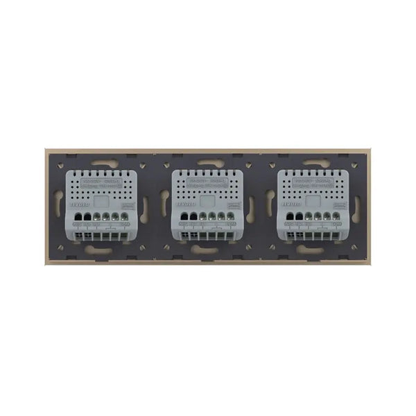 Livolo | Goud | 1+1+1 | Dimmer | Wisselschakelaar Livolo Nederland B.V.