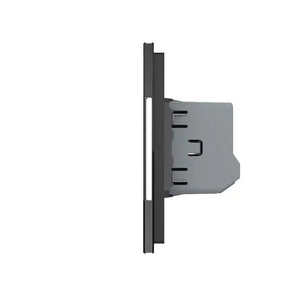 Livolo | Zwart | 1+1+1 | Dimmer | Wisselschakelaar Livolo Nederland B.V.