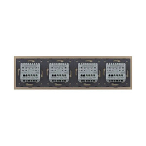 Livolo | Or | SR+SR+SR+SR | Gradateur à glissière | Inverseur | Smart Home Livolo Nederland B.V.