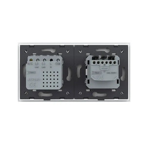 Livolo | Wit | SR+SR | Wandcontactdoos | USB + USB type C oplader Livolo Nederland B.V.