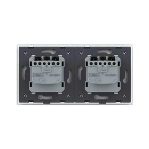 Livolo | Wit/Goud | SR+SR | Wandcontactdoos Livolo Nederland B.V.