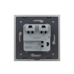 Livolo | Grijs | SR | Wandcontactdoos | Zonder randaarde Livolo Nederland B.V.