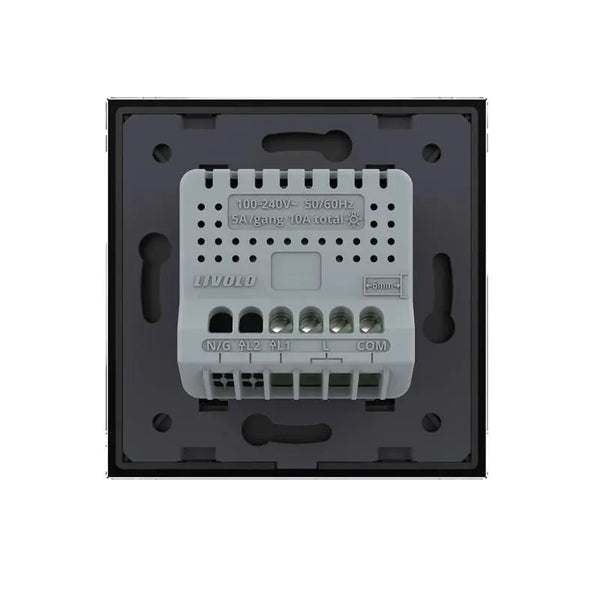 Livolo | Zwart | 1 | Dimmer | Wisselschakelaar Livolo Nederland B.V.