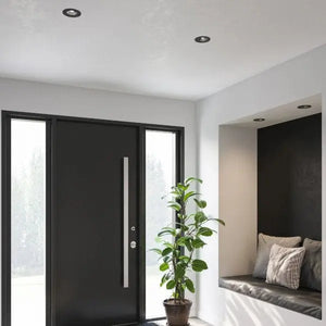 Luminaire GU10 | Noir - Chromé | Inclinable et réglable | Spot encastré | Rond | ø 76mm Livolo Nederland B.V.