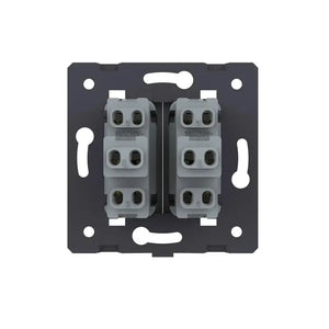 Livolo | Zwart | 2 | Module | Aan/Uit | Wissel | Wipschakelaar Livolo Nederland B.V.