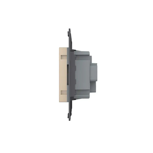 Livolo | Goud | SR | Module | Wandcontactdoos | Zonder randaarde Livolo Nederland BV