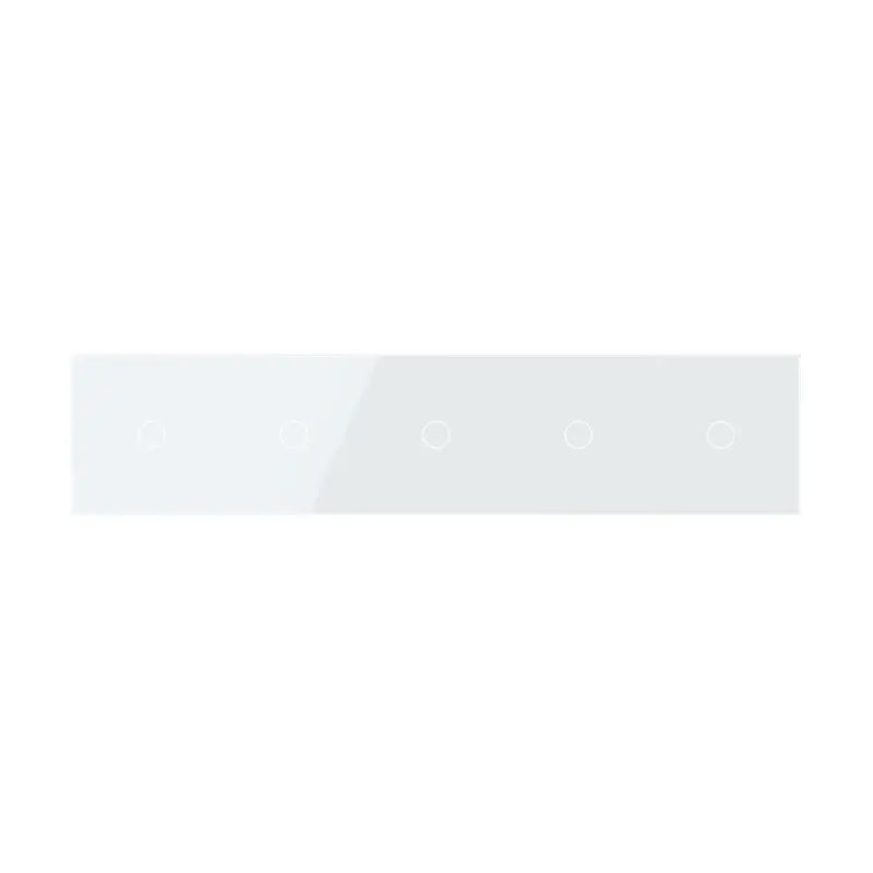 Construisez-le vous-même | Blanc | Cadre de recouvrement 1+1+1+1+1 Livolo Nederland B.V.
