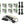 Complete Veranda Set | Deluxe 2 | Veranda verlichting 12V | Plug and Play | 8 Inbouwspots | Dimbaar Livolo Nederland