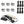 Complete Veranda Set | Deluxe 3 | Veranda verlichting 12V | Plug and Play | 6 Inbouwspots | Verstelbaar | Dimbaar Livolo Nederland