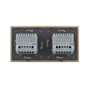 Appareillage Livolo-interrupteur tactile doré