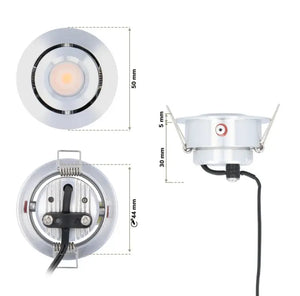 Complete Veranda Set | Deluxe 3 | Veranda verlichting 12V | Plug and Play | 4 Inbouwspots | Verstelbaar | Niet dimbaar Livolo Nederland B.V.