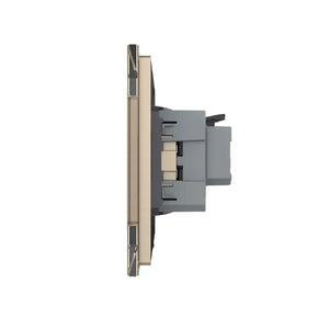 Livolo | Goud | SR | Wandcontactdoos | IP44 Livolo Nederland B.V.
