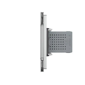 Livolo | Grijs | SR+SR | Wandcontactdoos | USB + USB oplader Livolo Nederland B.V.