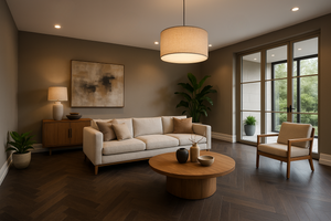 Moderne spotjes in wit plafond voor strakke verlichting