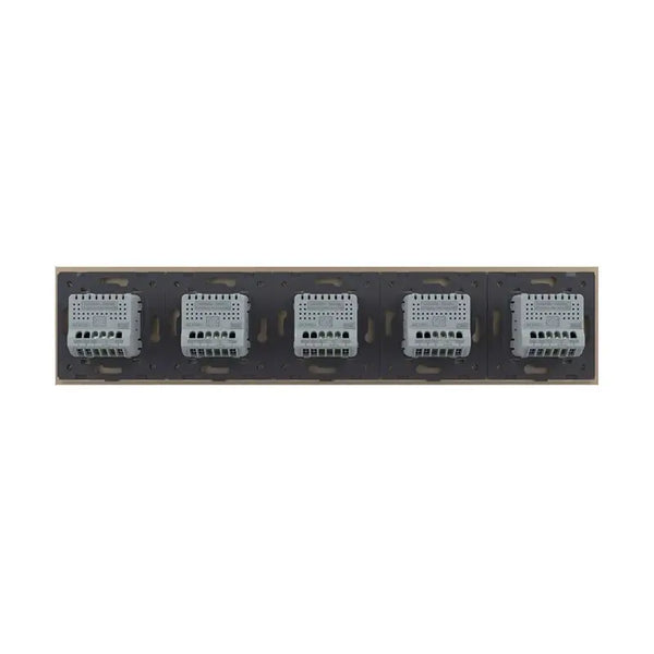 Livolo | Goud | 1+1+1+1+1 | Dimmer Livolo Nederland B.V.