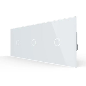 Livolo | Wit | 1+1+1 | Dimmer | Wisselschakelaar Livolo Nederland B.V.