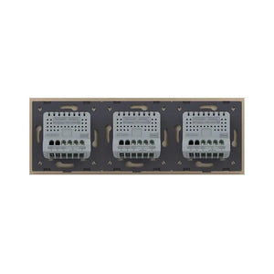 Livolo | Or | SR+SR+SR | Gradateur à glissière | Inverseur | Smart Home Livolo Nederland B.V.