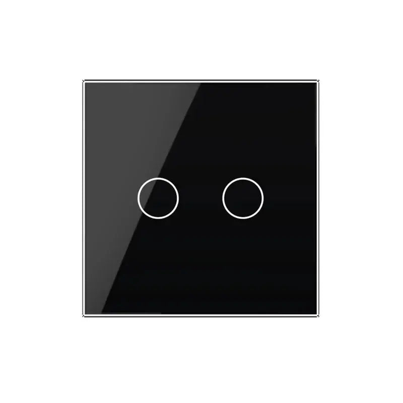 Construisez-le vous-même | Noir | Cadre de recouvrement 2 Livolo Nederland B.V.