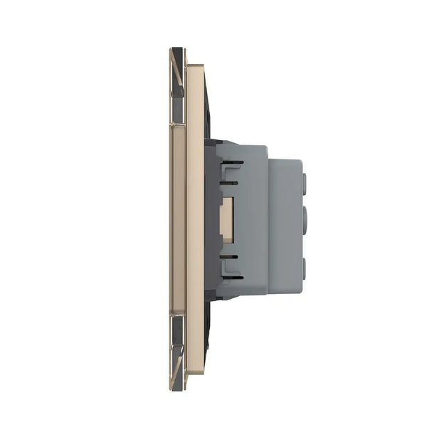 Livolo | Goud | SR | Wandcontactdoos | Type FR Livolo Nederland