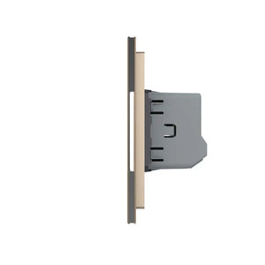 Livolo | Goud | 1+1+1+1 | Aan/Uit | Wisselschakelaar | Smart Home Livolo Nederland B.V.