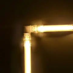 Koppelstuk | Vast | 90° graden | 10mm | 24V | COB ledstrip | IP20 Livolo Nederland