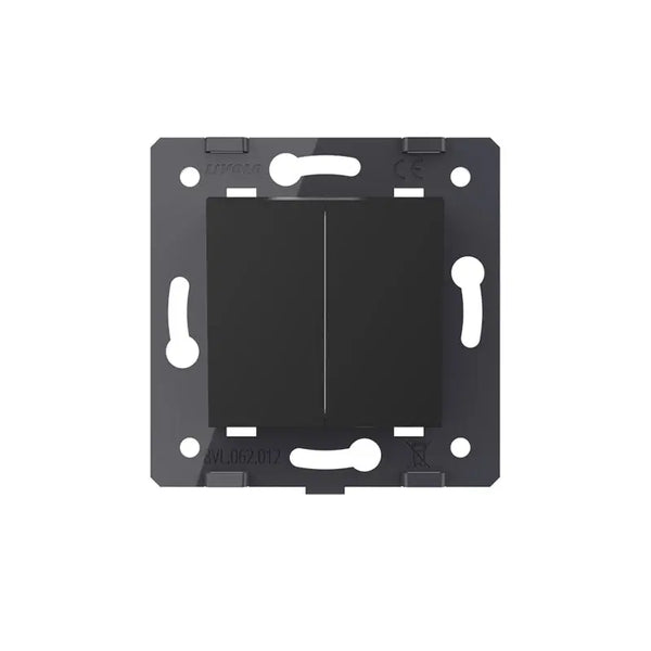 Livolo | Zwart | 2 | Module | Aan/Uit | Wipschakelaar Livolo Nederland B.V.