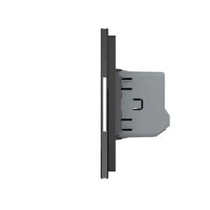 Livolo | Zwart | 1+1+1+1+1 | Dimmer | Wisselschakelaar Livolo Nederland B.V.